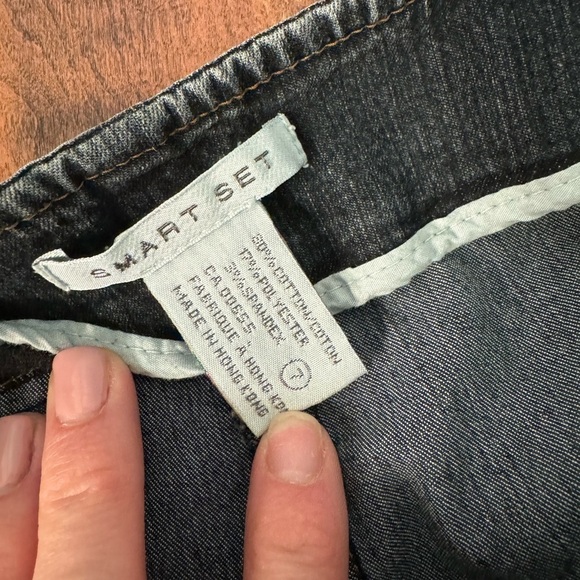 Smart Set Denim Skirt Size 7 - Picture 3 of 7